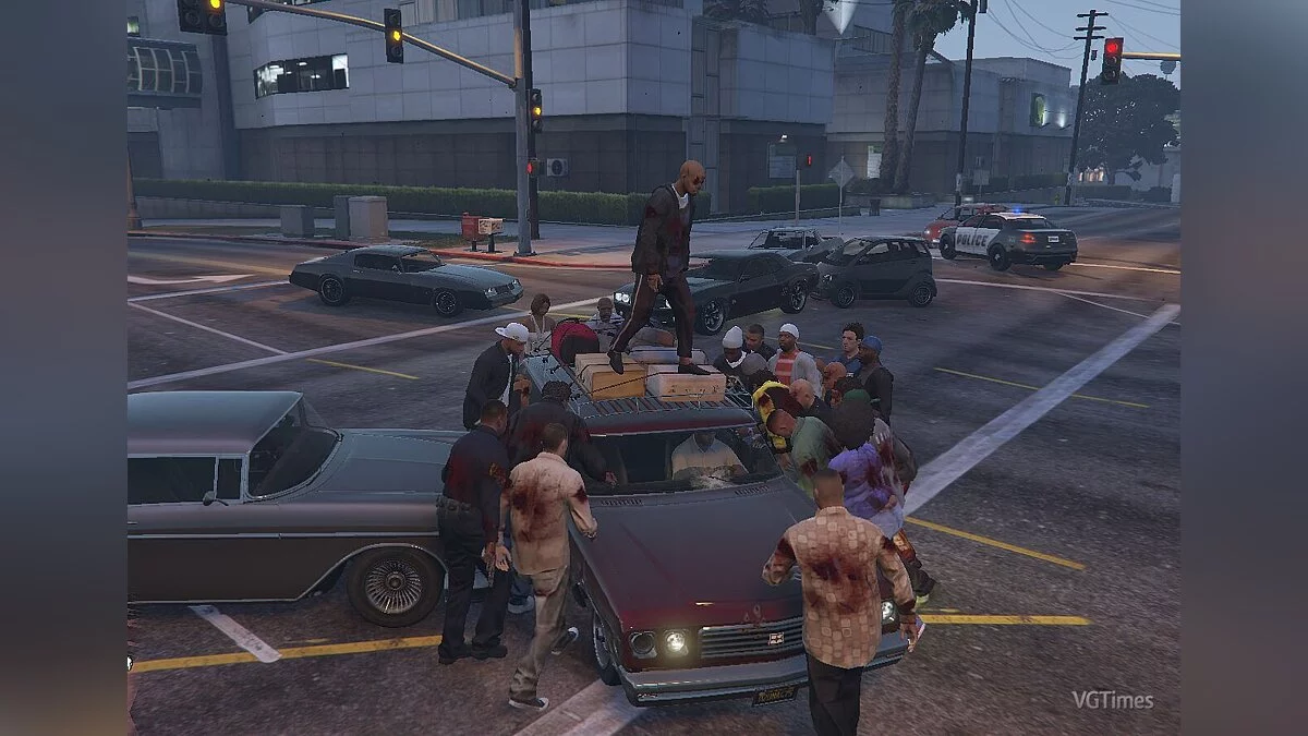 GTA 5 — Мод на зомби и выживание