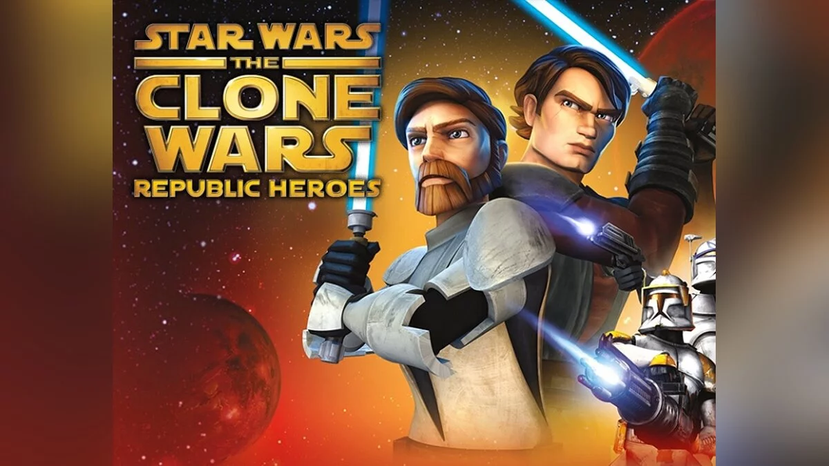 Star Wars: The Clone Wars - Republic Heroes — Сохранение (Игра пройдена на 100%, всё открыто)