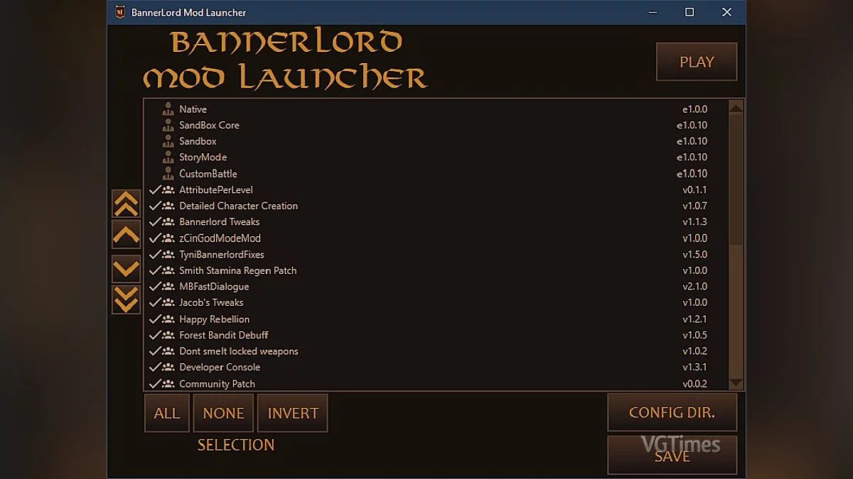 Mount & Blade 2: Bannerlord — BannerLord Mod Launcher - Мод лаунчер