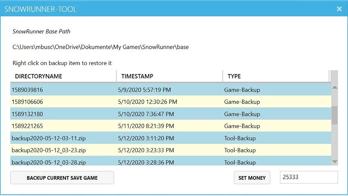 Tool 1.0.2 — редактор сохранений