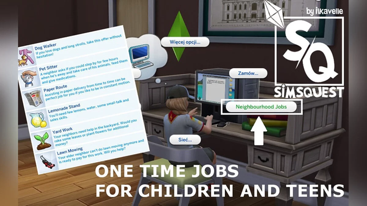 <span class="search_highlight">The</span> <span class="search_highlight">Sims</span> <span class="search_highlight">4</span> — Одноразовая работа для детей и подростков