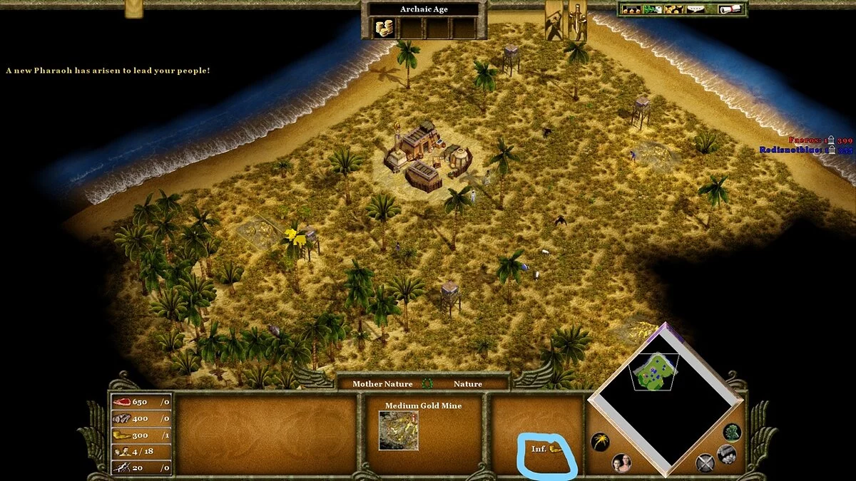 Age of Mythology — Бесконечная золотая шахта