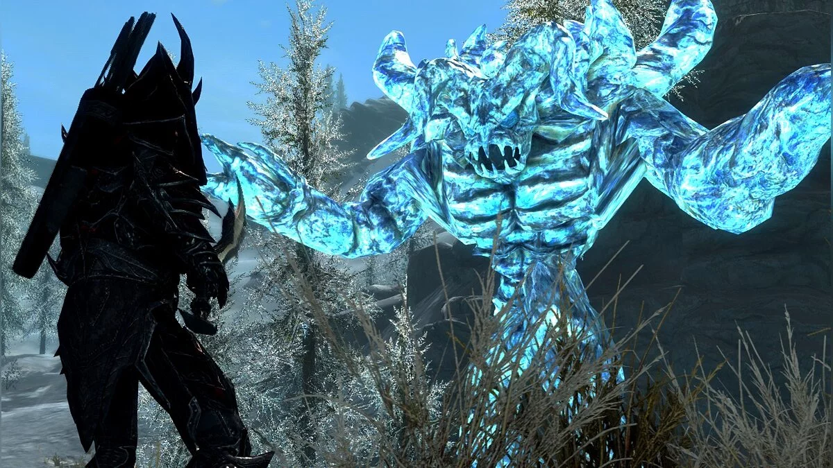 Elder Scrolls 5: Skyrim Special Edition — Ледяной голем