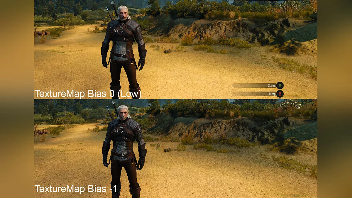 Скрытый слайдер TextureMipBias