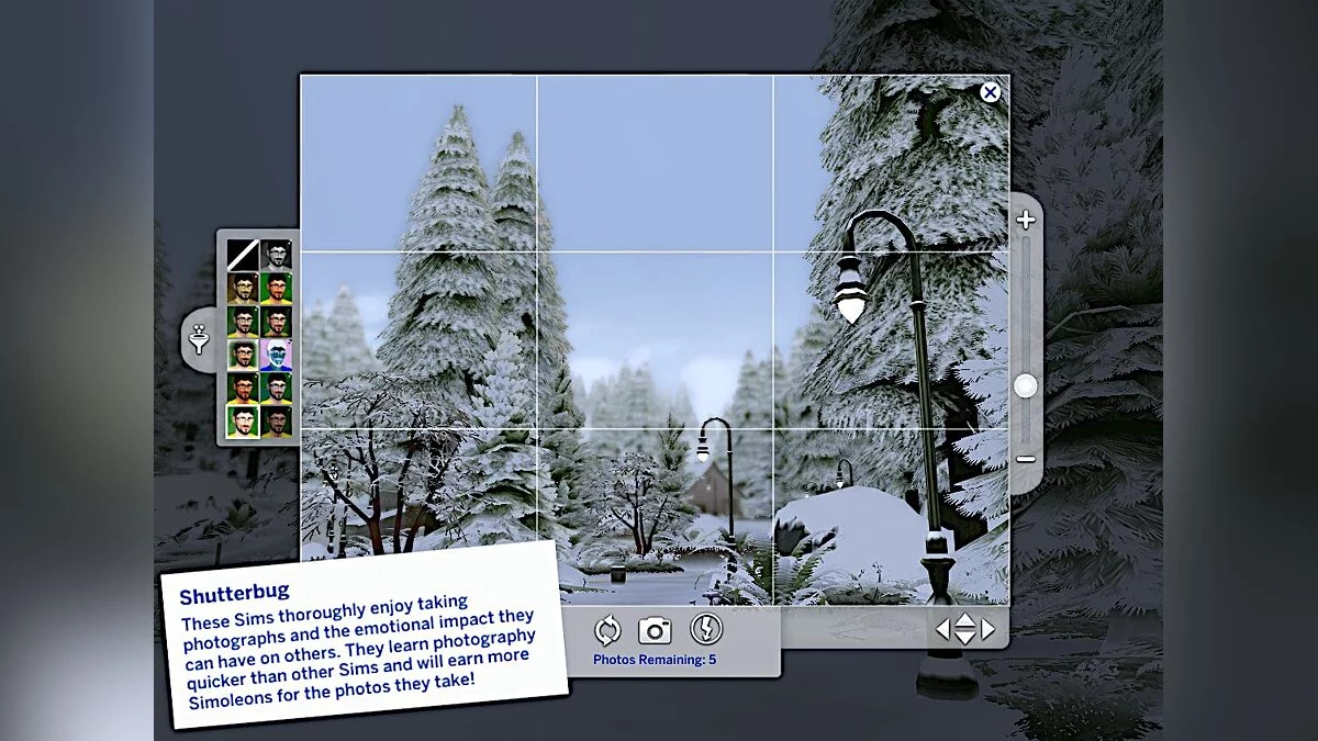 Черта характера — фотограф-энтузиаст
