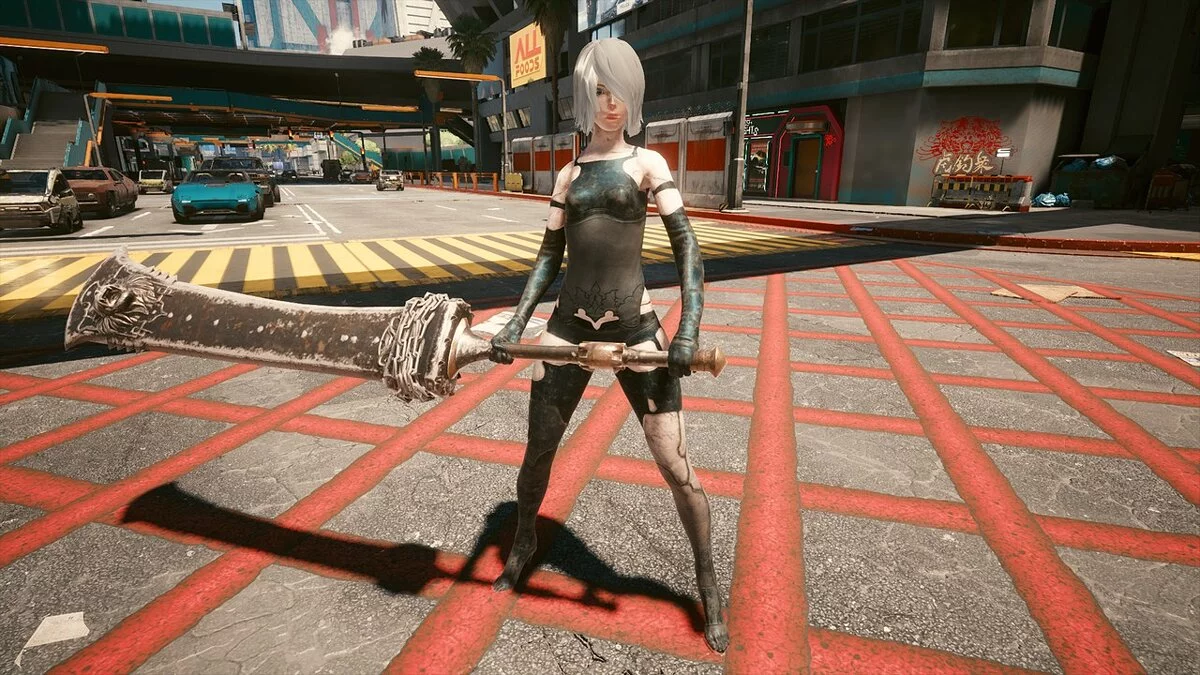 Yorha A2 вместо Ви