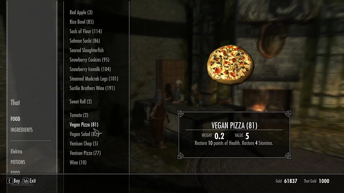 The Elder Scrolls 5: <span class="search_highlight">Skyrim</span> Legendary Edition — Пиццерия Тота