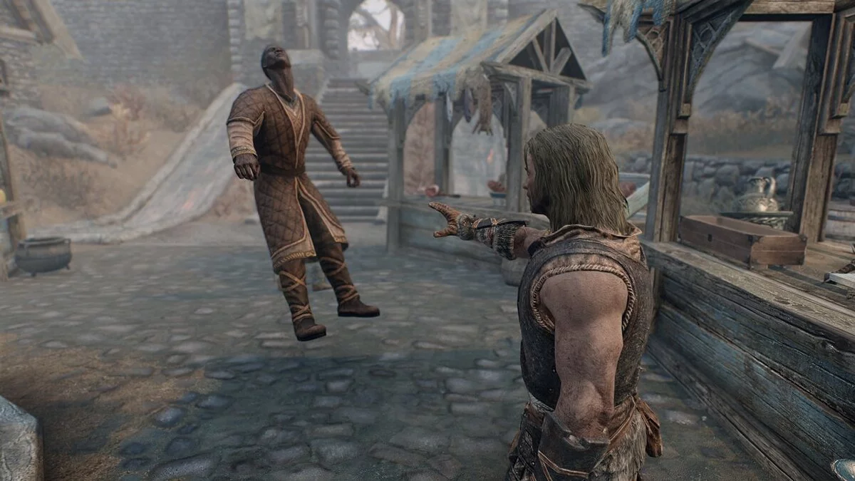 Elder Scrolls 5: <span class="search_highlight">Skyrim</span> Special Edition — Убирайся с моего пути - толкай NPC