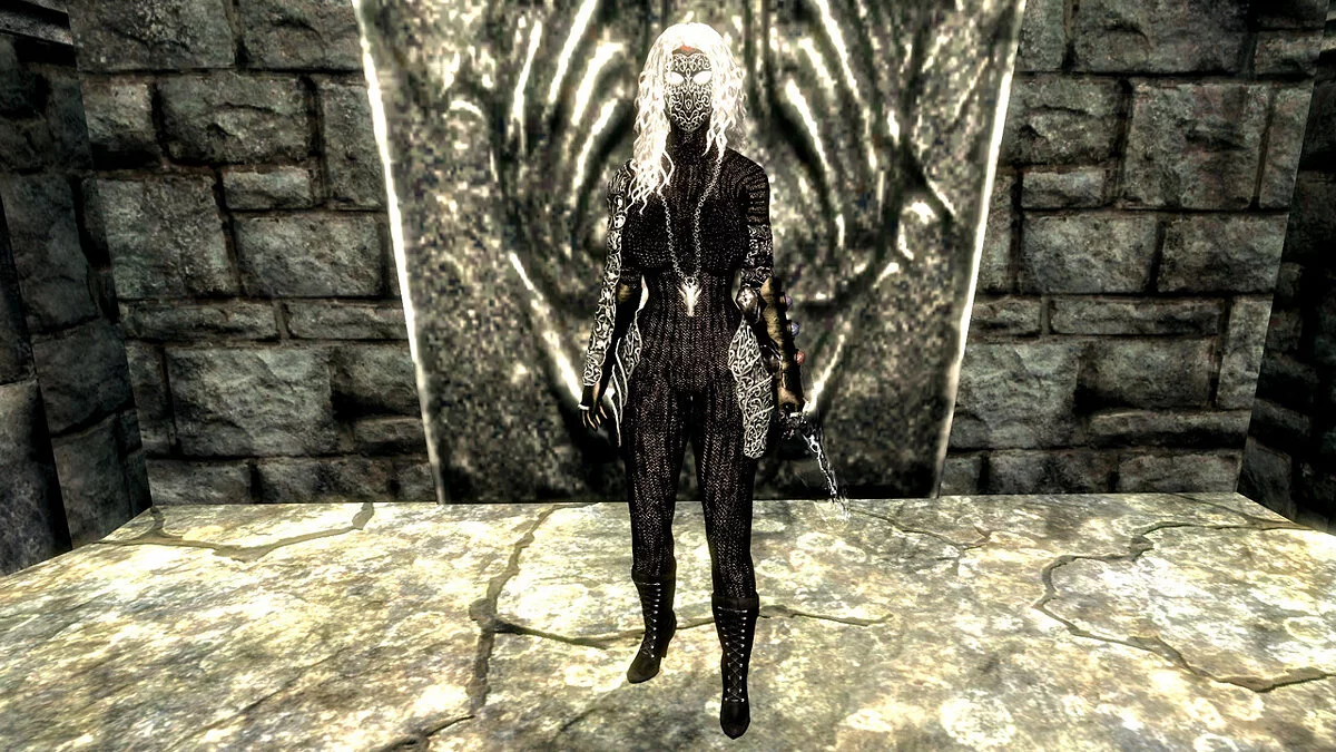 Elder Scrolls 5: <span class="search_highlight">Skyrim</span> Special Edition — Комплект темной легкой брони и оружия