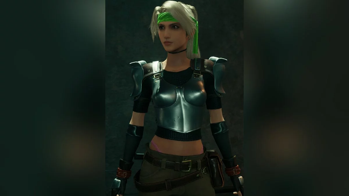 Final Fantasy VII Remake — Джесси с голым животом