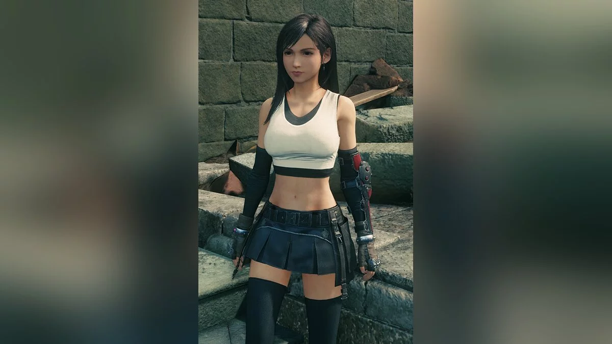 Final Fantasy VII Remake — Удаления подтяжек Тифы