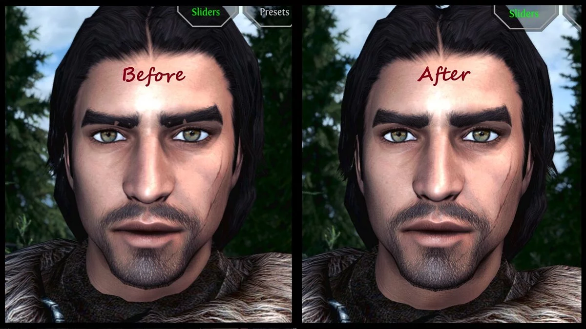 Elder Scrolls 5: Skyrim Special Edition — Дополнительные брови