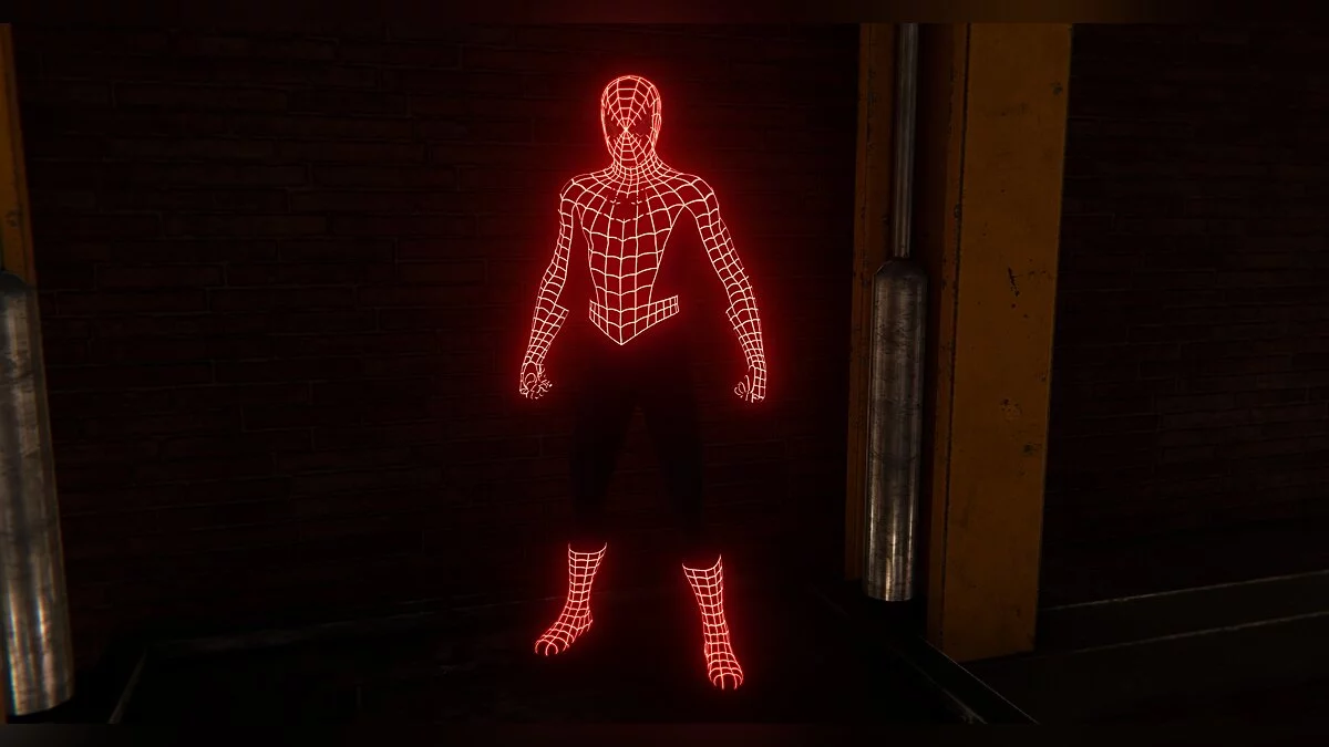 Marvel's Spider-Man Remastered — Светящийся костюм