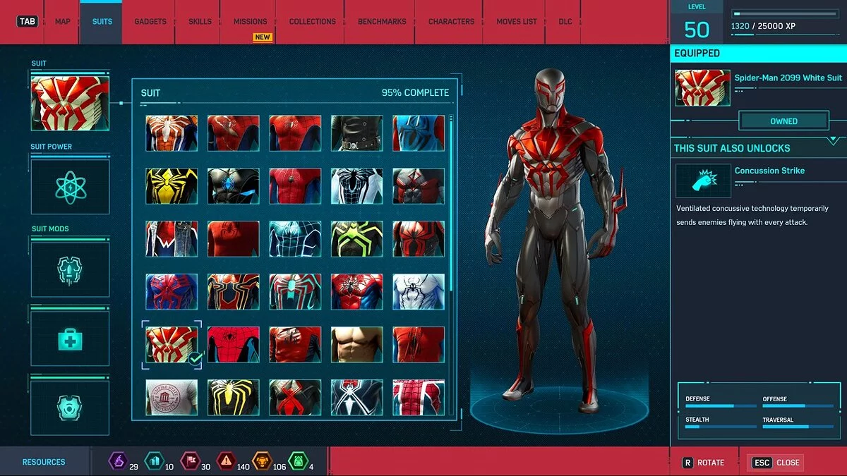 Marvel's Spider-Man Remastered — Белый костюм 2099