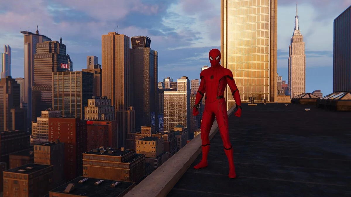 Marvel's Spider-Man Remastered — Полностью красный костюм Старка