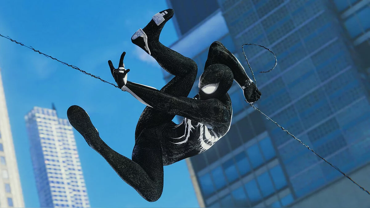 Marvel's Spider-Man Remastered — Веномизированный улучшенный костюм