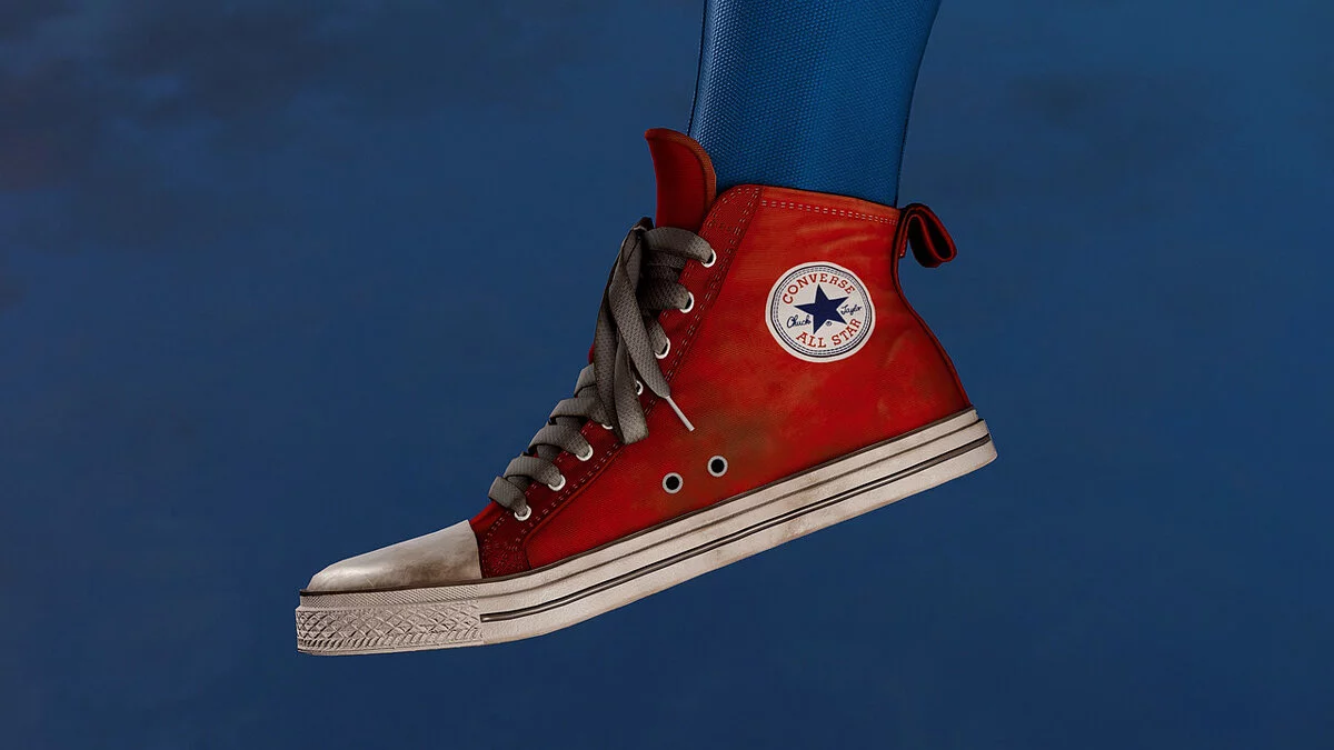 Marvel's Spider-Man Remastered — Кеды Converse для панка