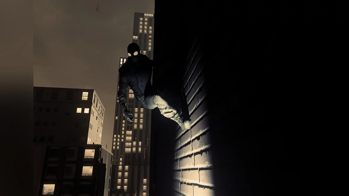 Marvel's Spider-Man Remastered — Нуарный костюм из игры Shattered Dimensions