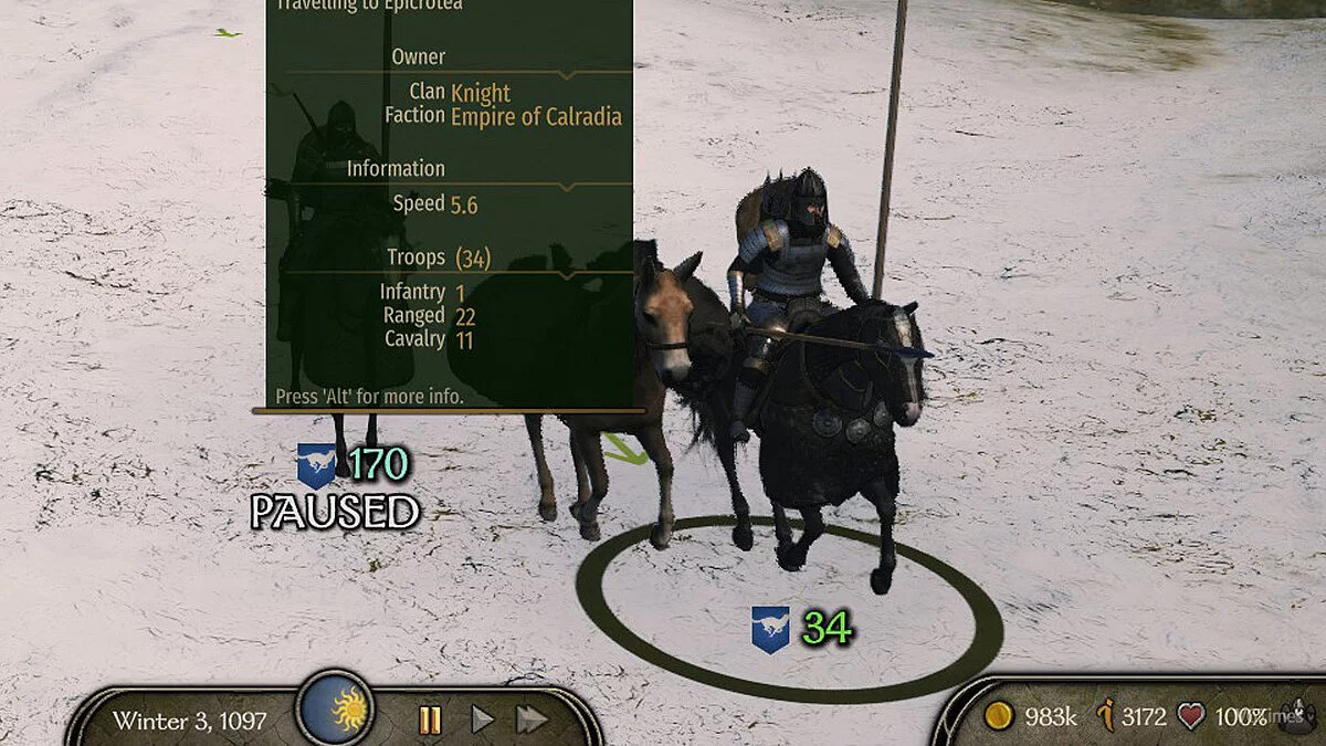 Mount & Blade 2: Bannerlord — Полезные компаньоны