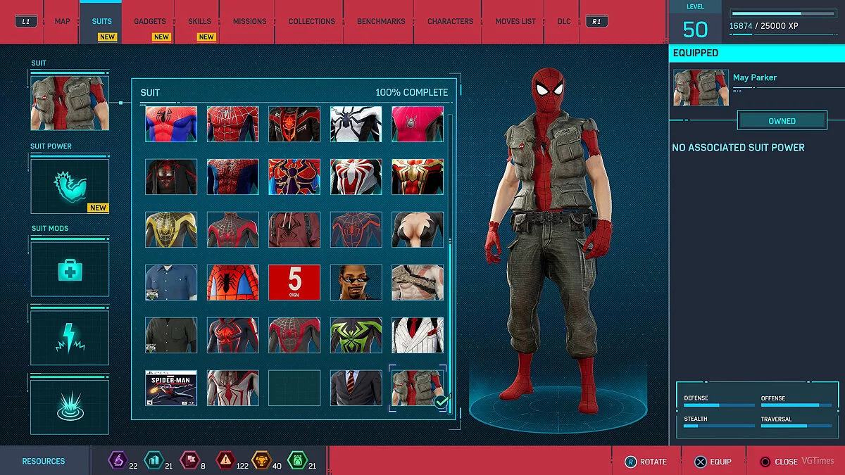 Marvel's Spider-Man Remastered — Пользовательский костюм