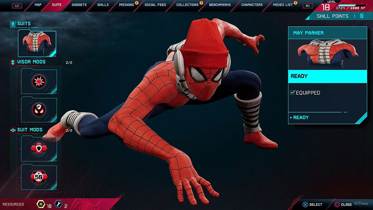 Marvel's Spider-Man: Miles Morales — Классический зимний костюм (новый слот)