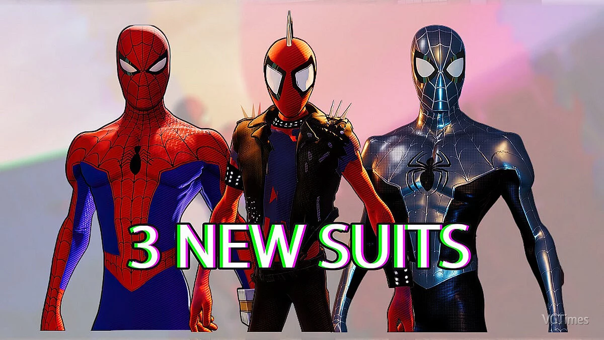 Marvel's Spider-Man Remastered — Набор костюмов «Через вселенные»
