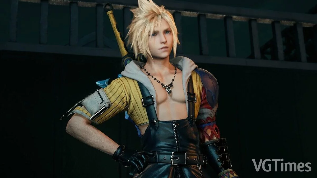 Final Fantasy VII Remake — Клод в одежде Тидуса (FFX)