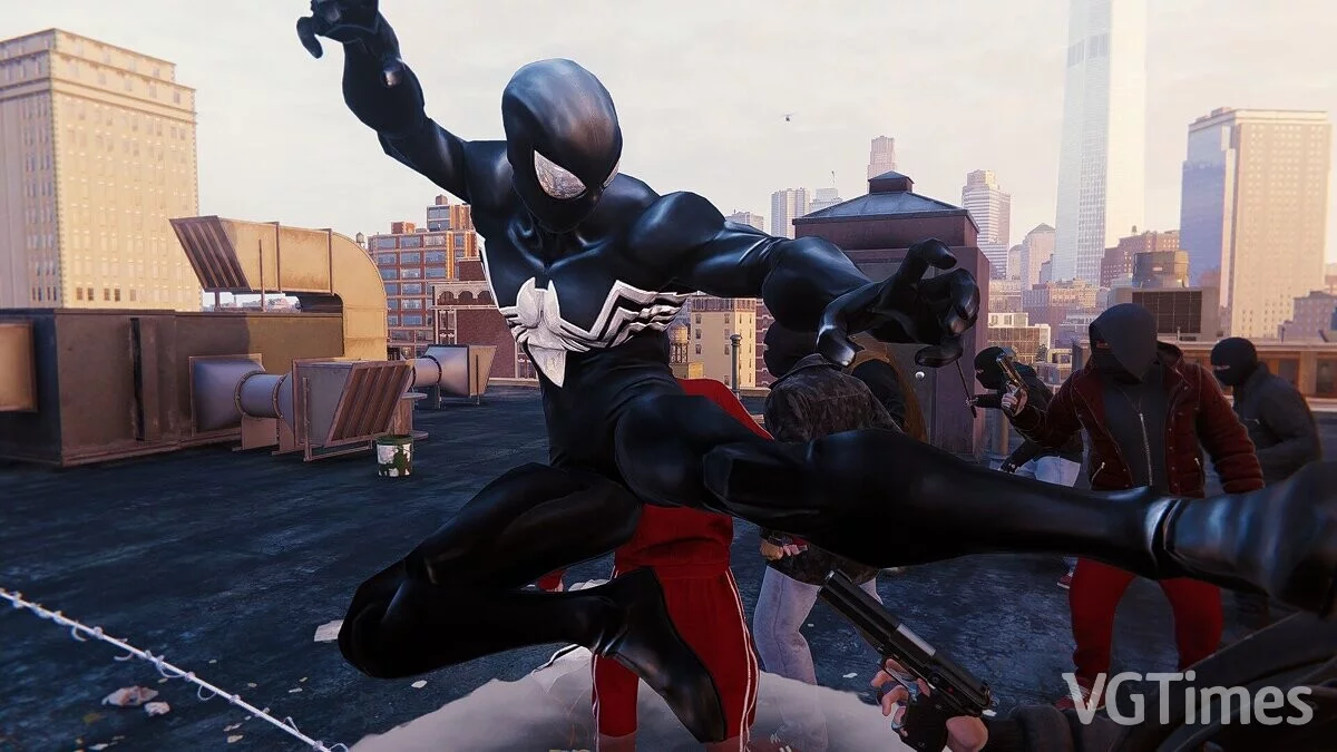Marvel's Spider-Man Remastered — Симбиотический костюм из игры «Битва чемпионов»