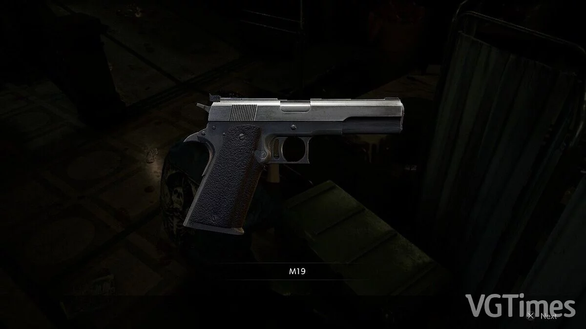 Пистолет Killer7 из игры RE4 Remake