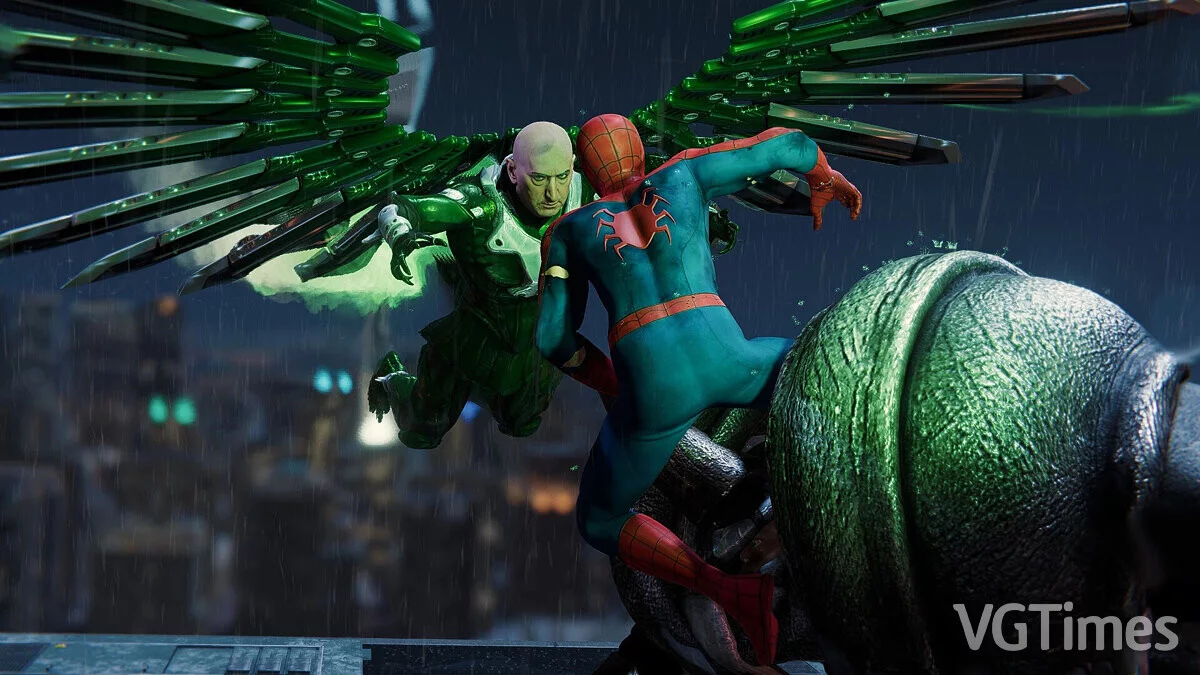 Marvel's Spider-Man Remastered — Стервятник из игры Web of Shadows