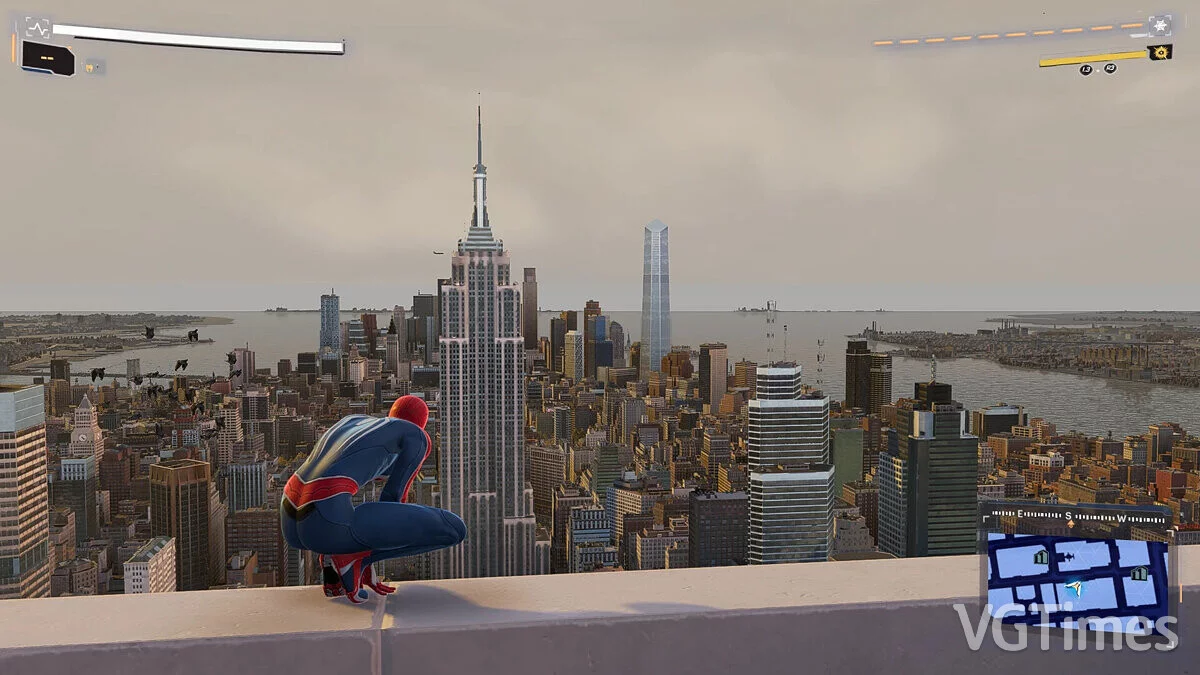 Marvel's Spider-Man Remastered — Интерфейс как в игре Marvel's Spider-Man 2