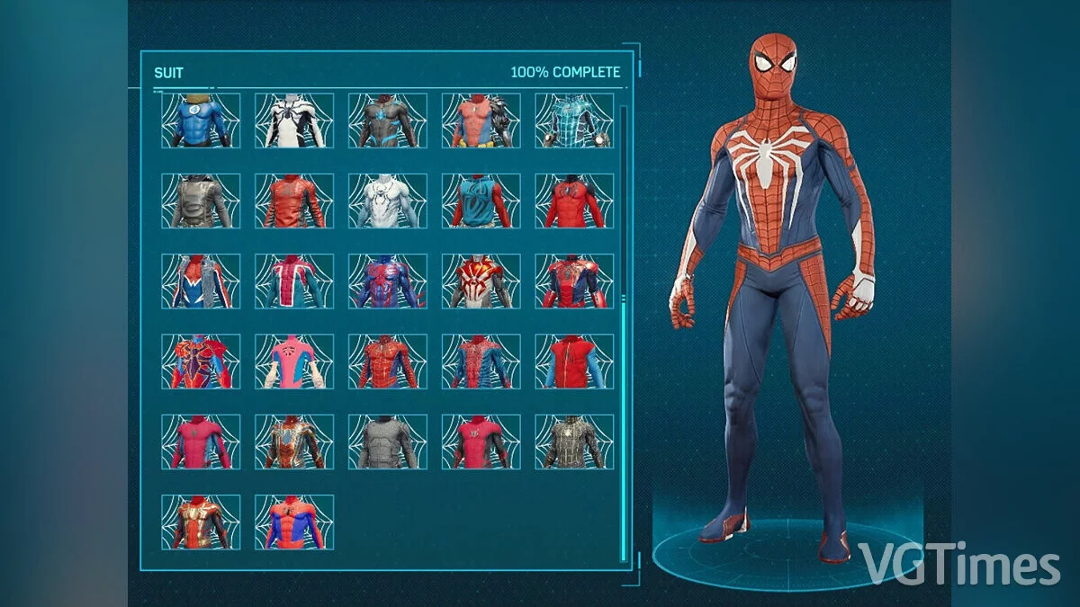 Marvel's Spider-Man Remastered — Новые иконки для костюмов