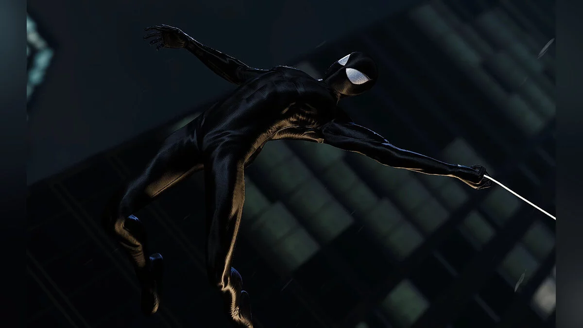 Marvel's Spider-Man Remastered — Полностью черный костюм