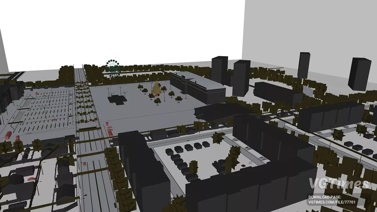 Simple Car Crash Physics Sim — Зимний ночной город