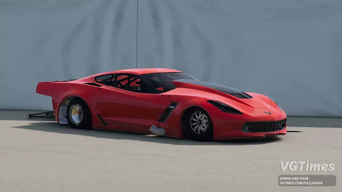 BeamNG.drive — PDM Chevrolet Corvette C7 Drag v1.0 (0.34.x)
