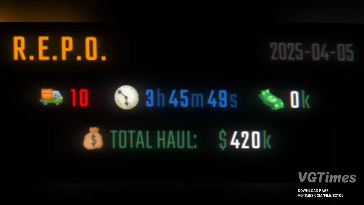 R.E.P.O. — 10 лвл, 3.4 часа