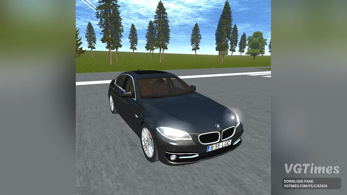 Simple Car Crash Physics Sim — BMW M5 F10
