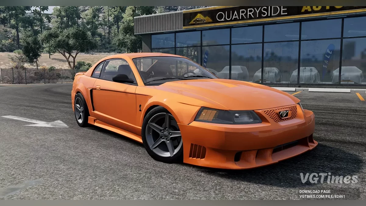 BeamNG.drive — Ford Mustang 1999-2004 v2.1 (0.35.x)