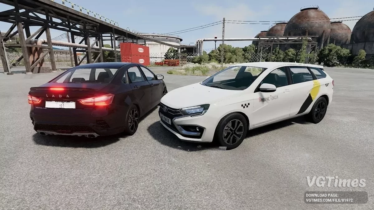 BeamNG.drive — Лада Веста NG v1.0 (0.35.x)
