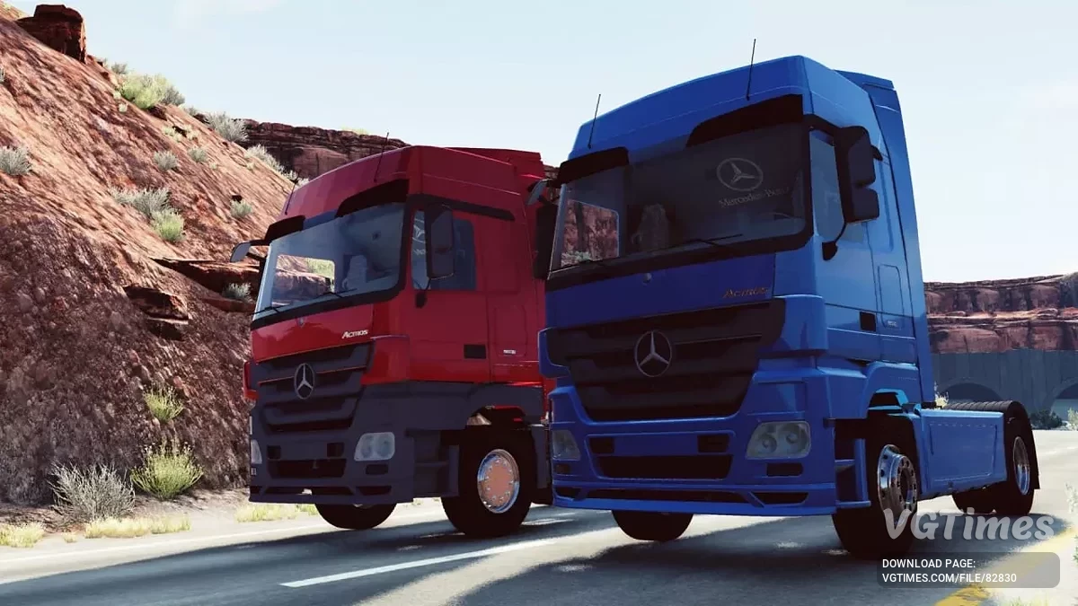 BeamNG.drive — Mercedes-Benz MP3