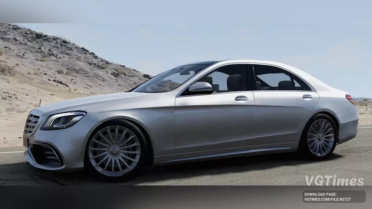 BeamNG.drive — Mercedes-Benz S-Class (W222) v1.0 (0.35.x)