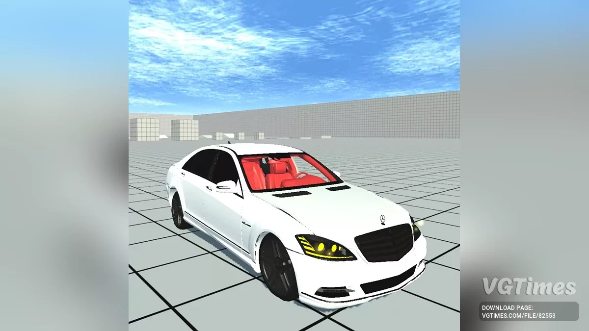 Not Simple Car Crash — Mercedes W221