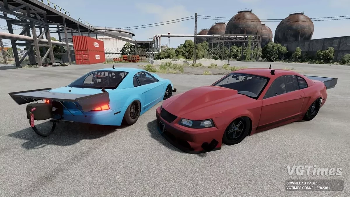 BeamNG.drive — Mustang Terminator v1.0 (0.35.x)