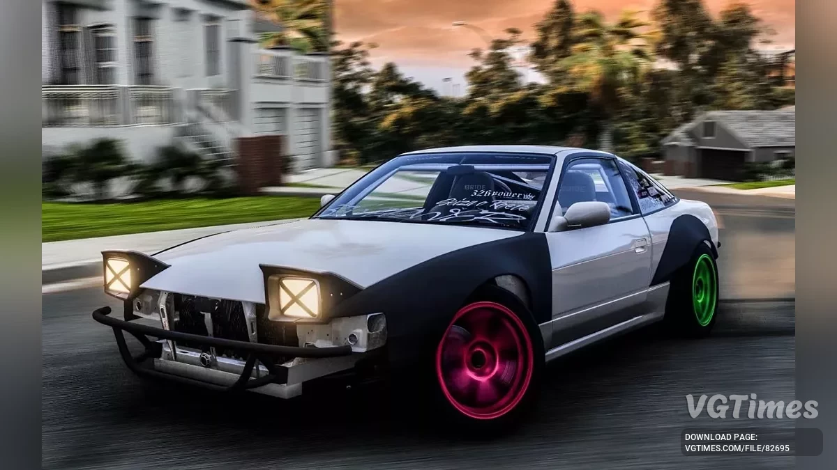 BeamNG.drive — Nissan 180SX JDM v1.5 (0.35.x)