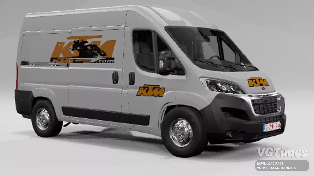 BeamNG.drive — Peugeot Boxer 2023 v1.0 (0.35.x)