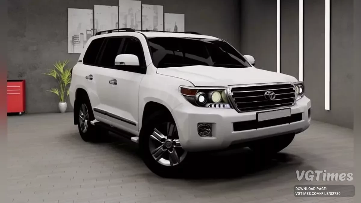 BeamNG.drive — Toyota Land Cruiser 200 Dorest/Rest v1.0 (0.35.x)