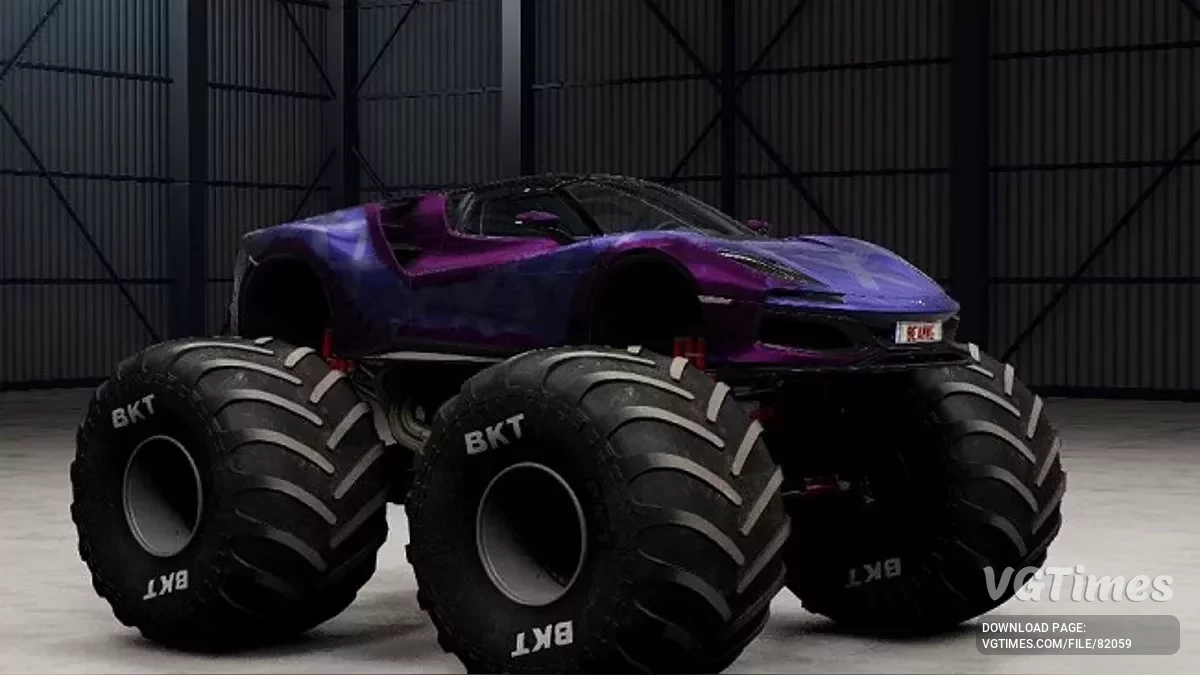 BeamNG.drive — Universal Monster Frame v3.3.0 (0.35.x)