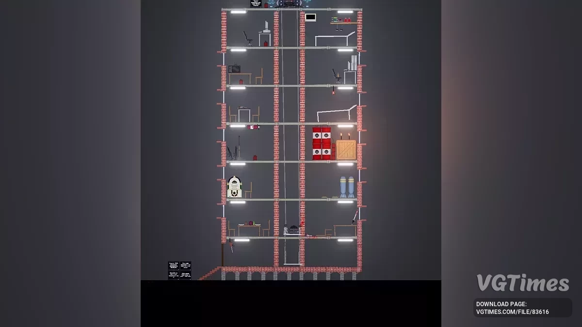 People Playground — 7 этажный дом с лифтом [1.27.5+]