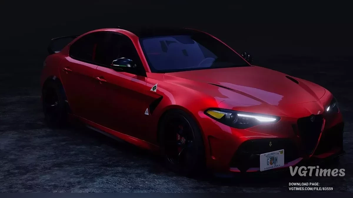 BeamNG.drive — Alfa Romeo Giulia v1.0 (0.35.x)