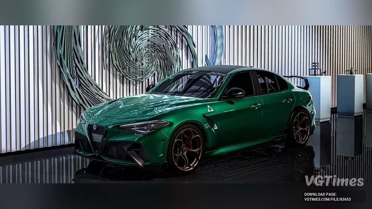 BeamNG.drive — Alfa Romeo Giulia v1.15 (0.35.x)